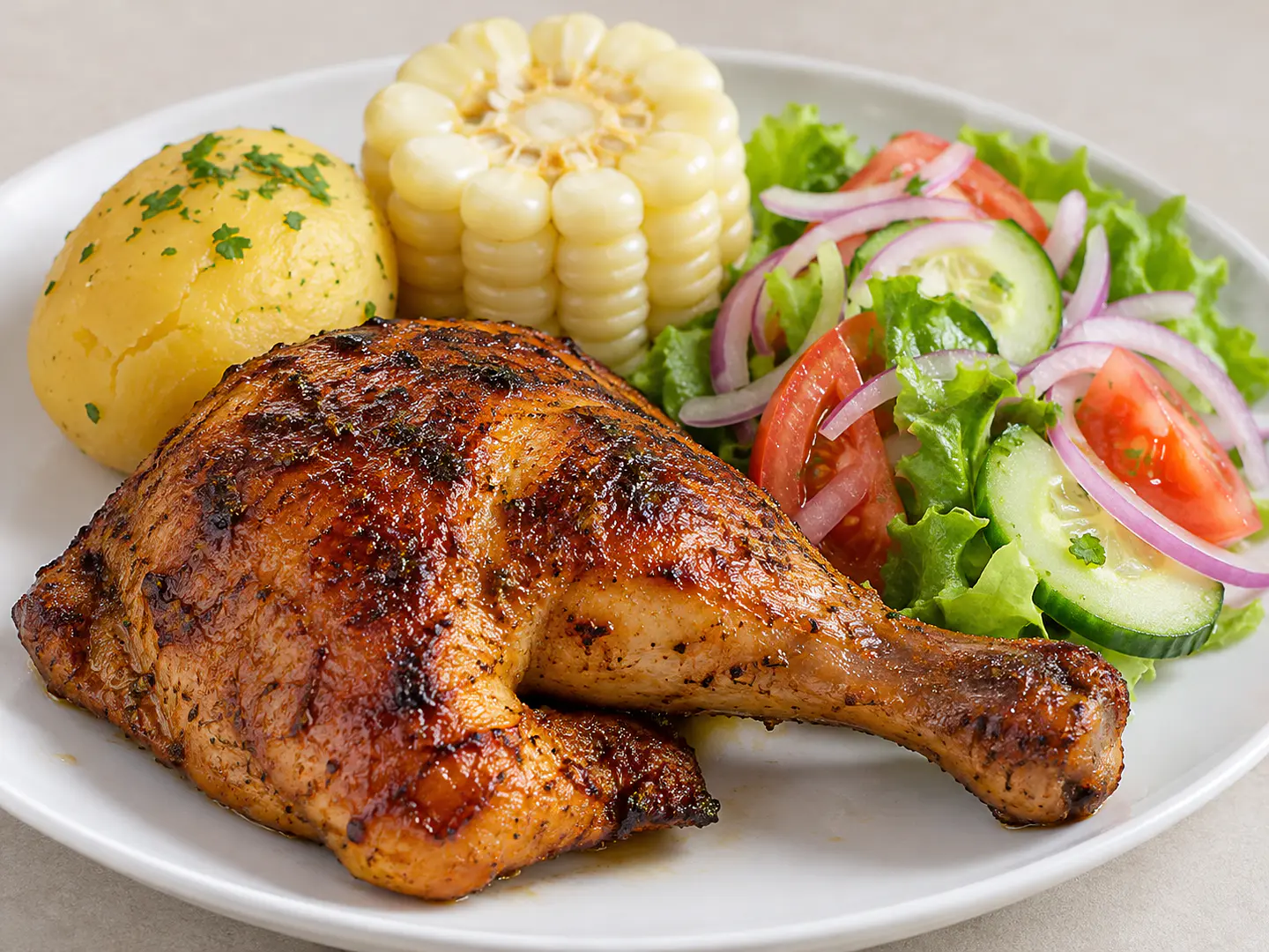 1/4 Pollo 1