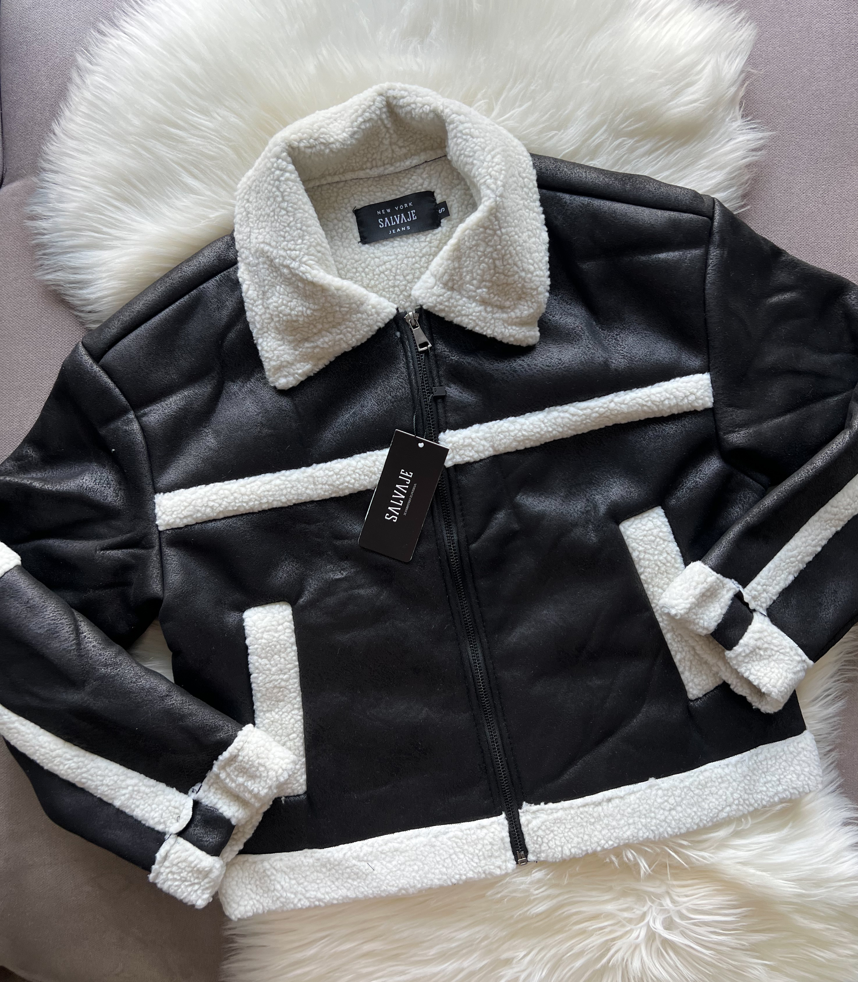 Jacket eco cuero Melina