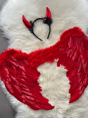 Set Alas angel/diablo + Aureola 