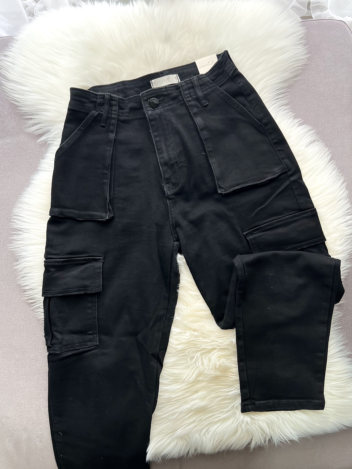 Jeans cargo skinny 2