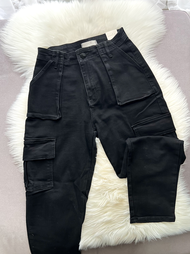 Jeans cargo skinny 2
