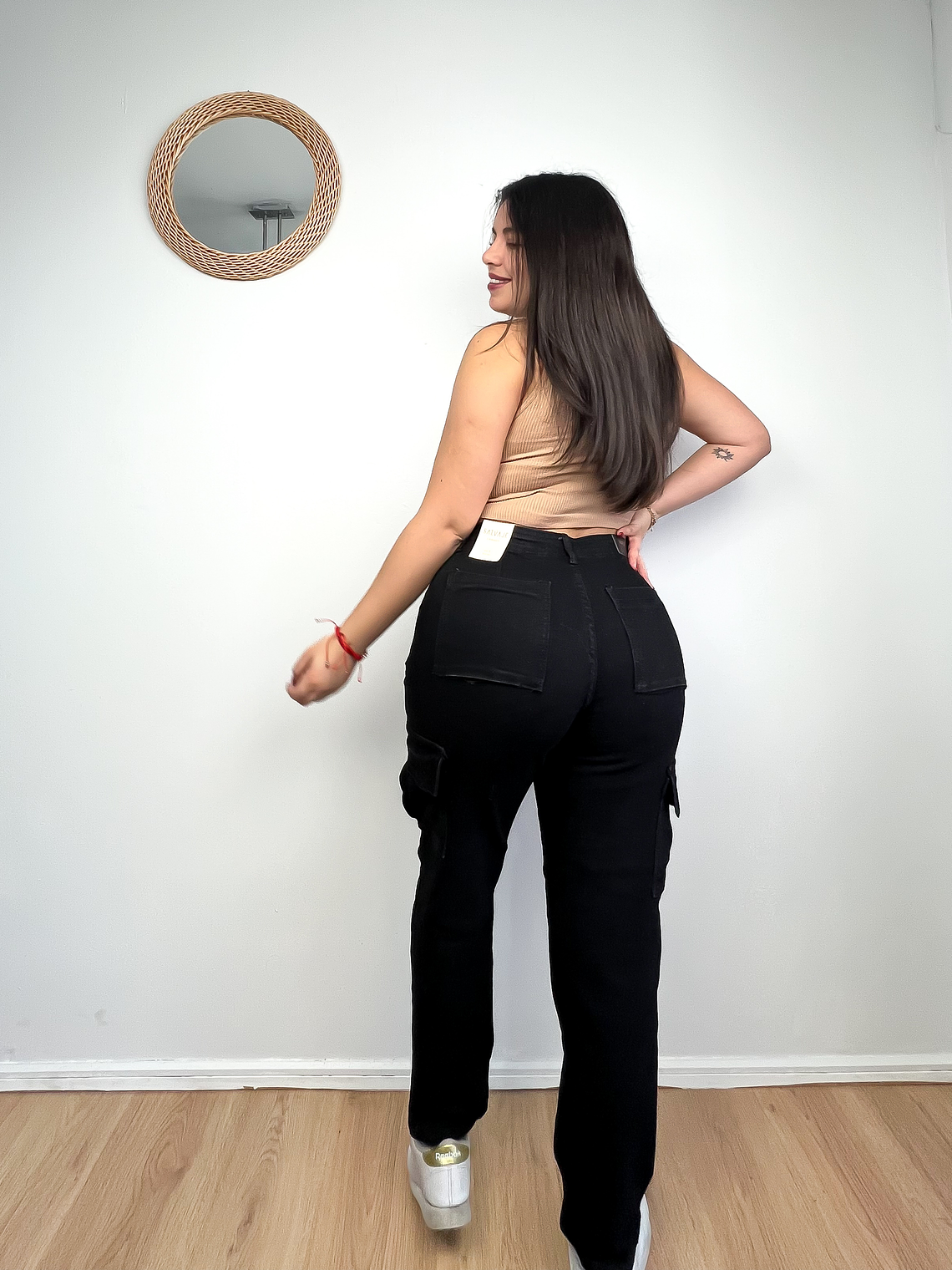 Jeans cargo skinny 3