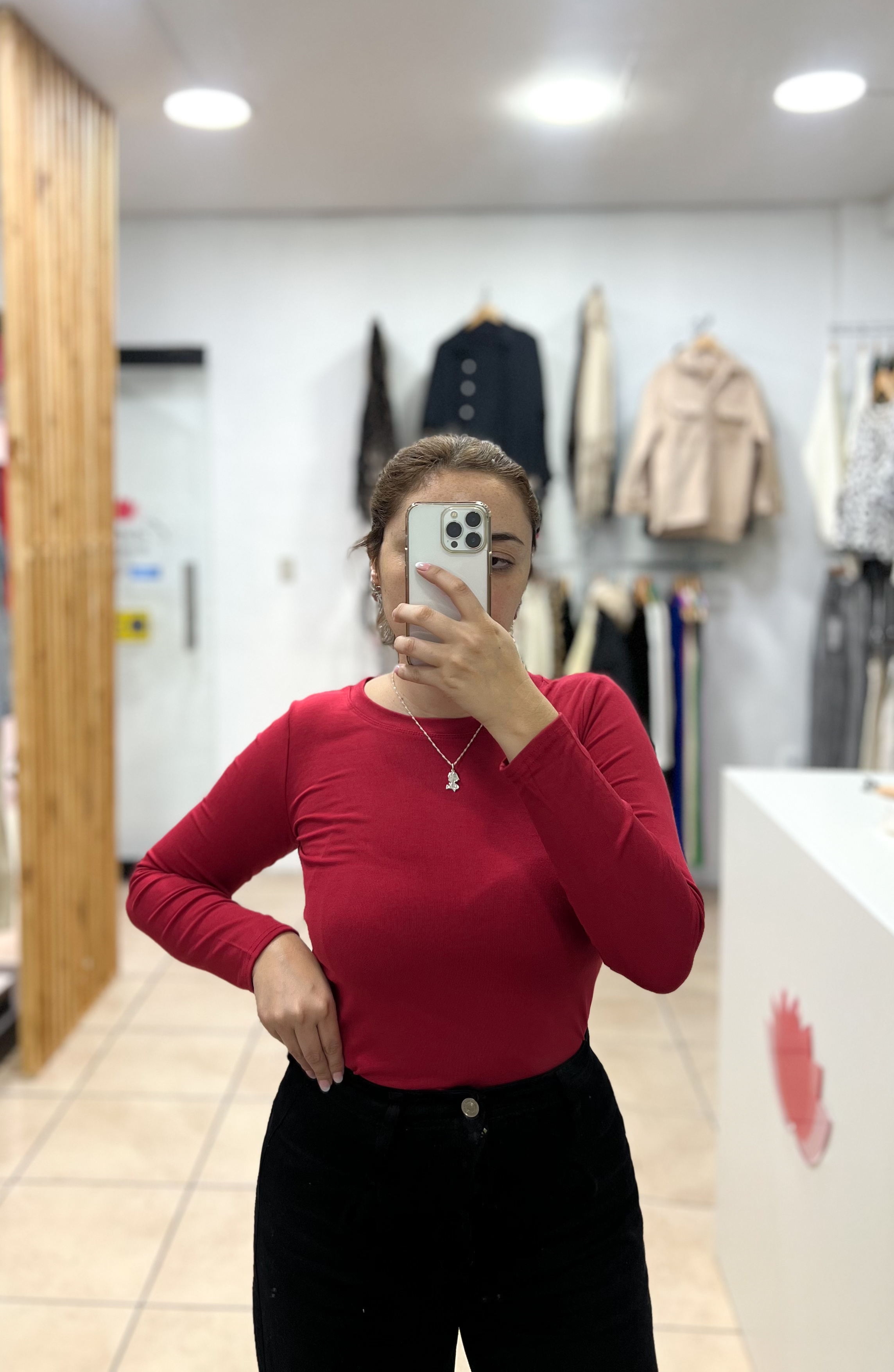 Polera manga larga