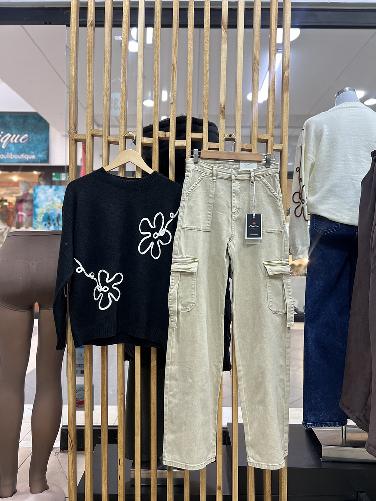 Jeans cargo Yansmin 1