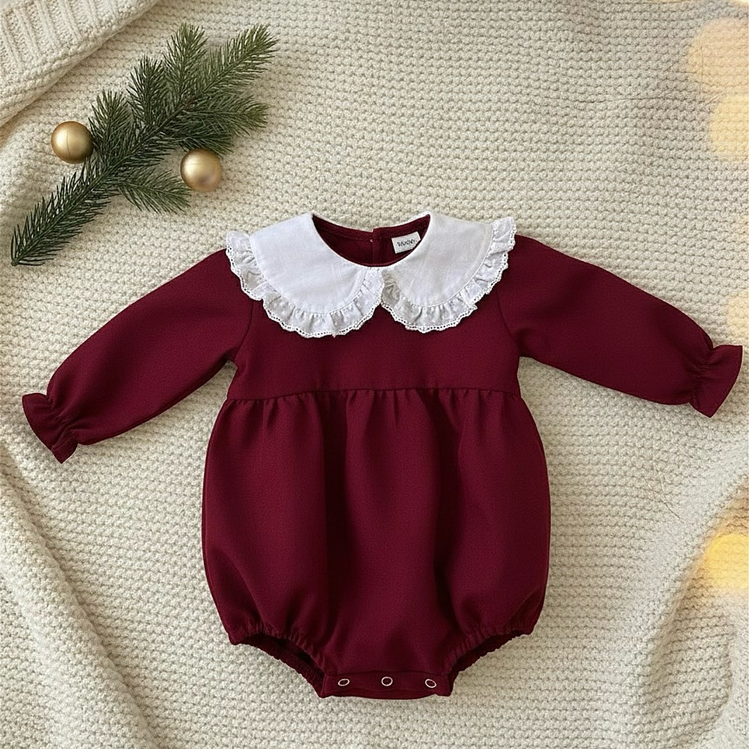 Conjunto Yasmine #Bordô com aplicação de Renda 1