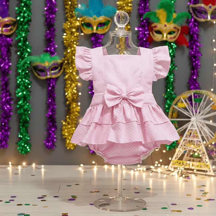 Conjunto Constança #MinnieRosaBebé | CARNAVAL & Festas Temáticas 3