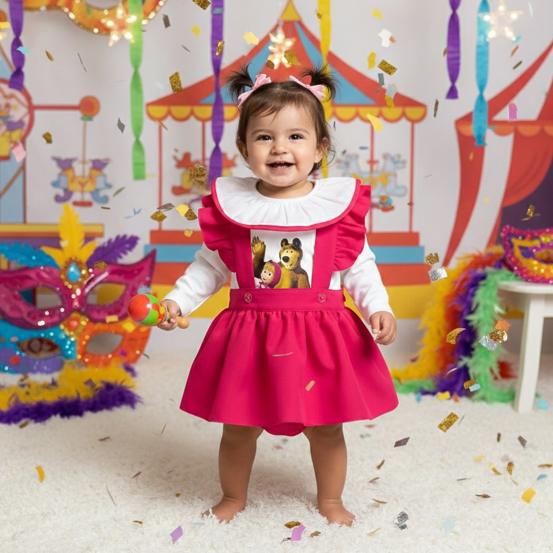 Conjunto Pilar sem tule #MashaeoUrso | CARNAVAL & Festas Temáticas 1