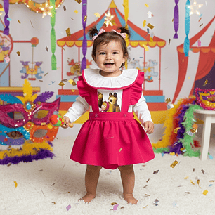 Conjunto Pilar sem tule #MashaeoUrso | CARNAVAL & Festas Temáticas