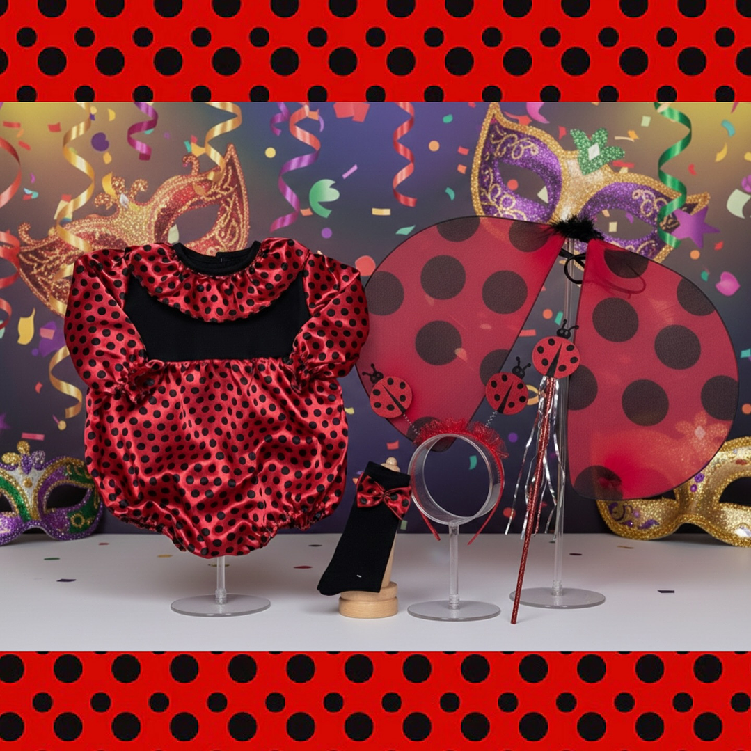 Conjunto Yasmine #Joaninha | CARNAVAL & Festas Temáticas 2