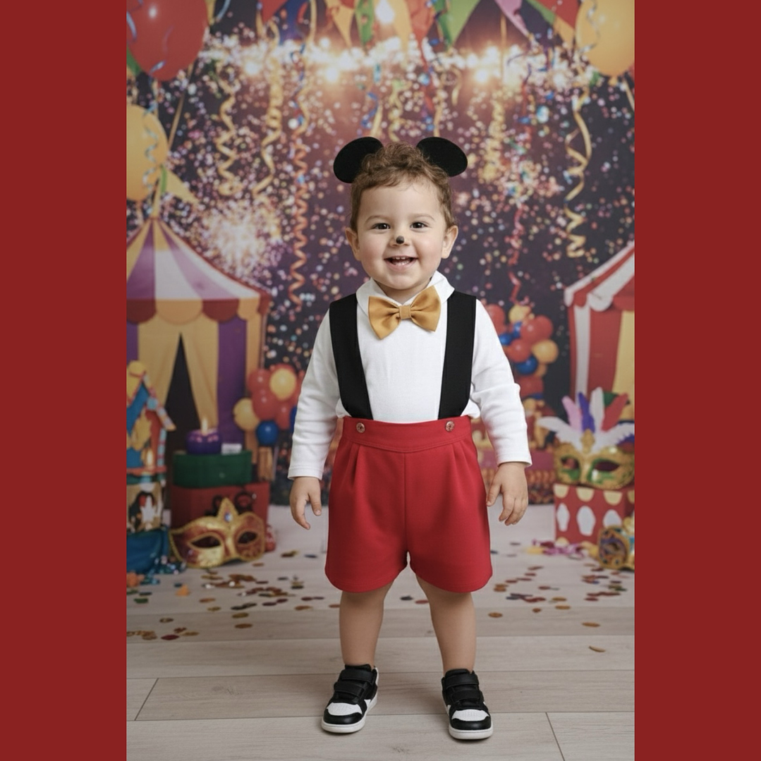 Conjunto Joãozinho #Mickey | CARNAVAL & Festas Temáticas 1