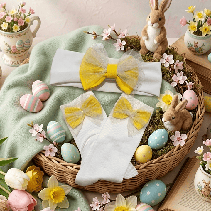 Conjunto Cecília com tule #AmareloVivo  4