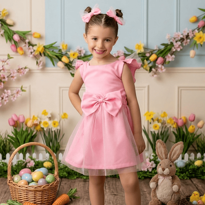 Vestido Melissa #RosaBarbie  1