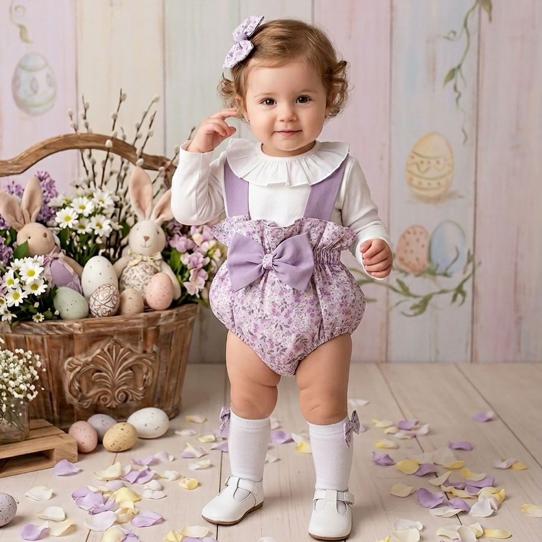 Conjunto Matilde #Padrão com pormenores em #Lilás 1