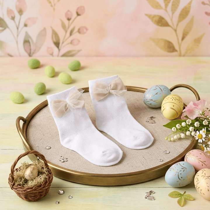 Conjunto Cecília com tule #Bege 5