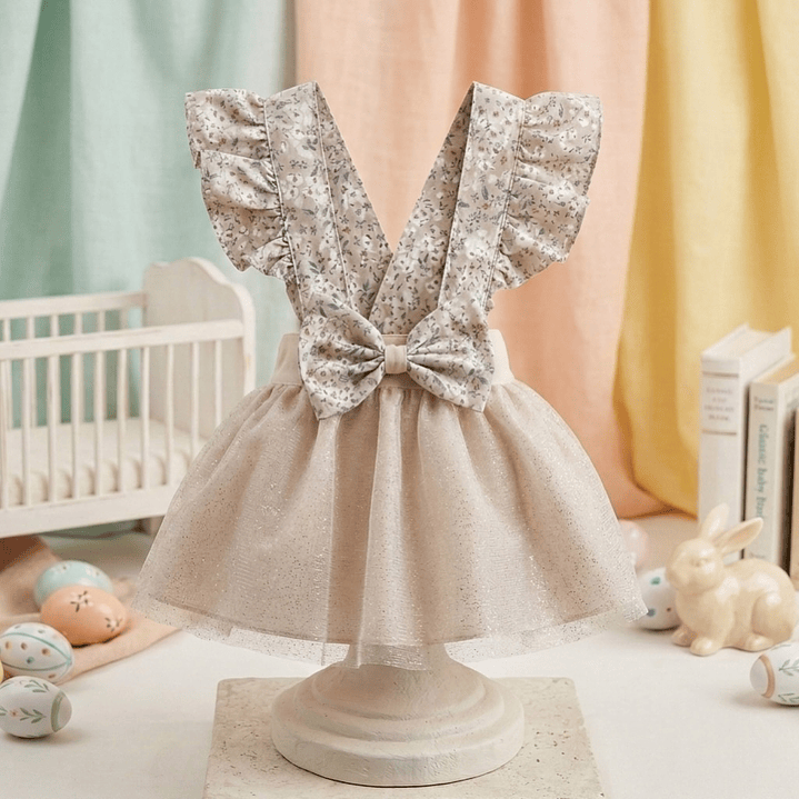 Conjunto Pilar #Padrão-4 com pormenores em #Bege 3