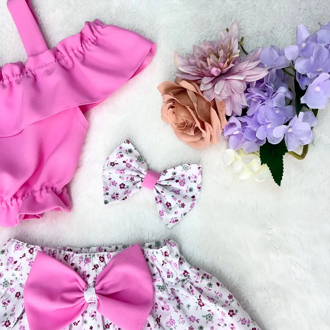 Conjunto Lia Rosa Barbie + Padrão #5 4