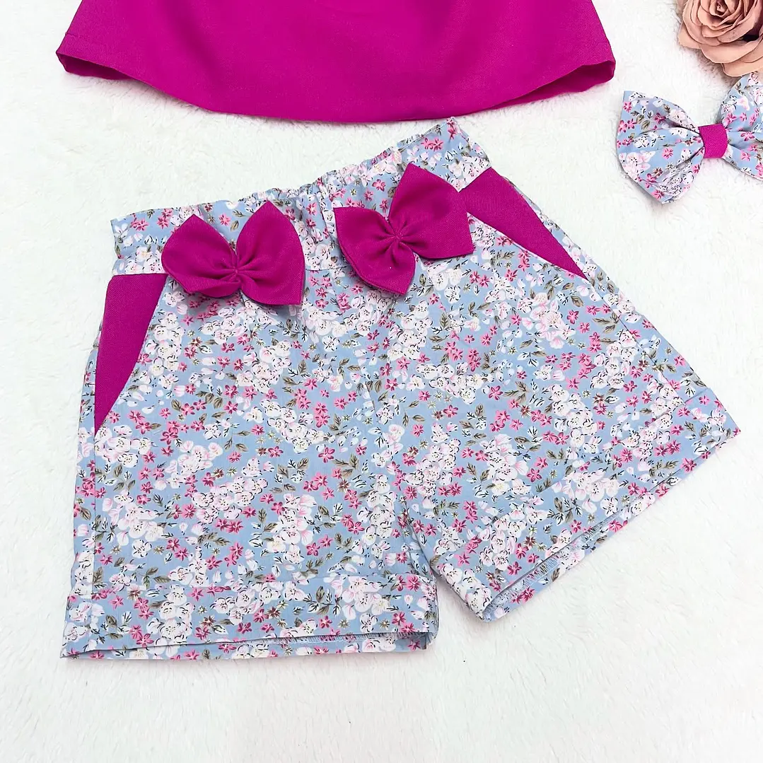 Conjunto Luna Rosa Choque + Padrão #1 3