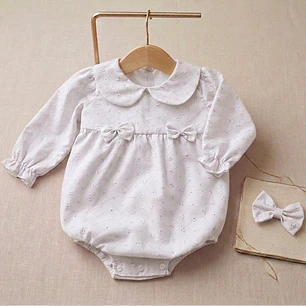 Conjunto Yasmine Bordado Inglês #Branco