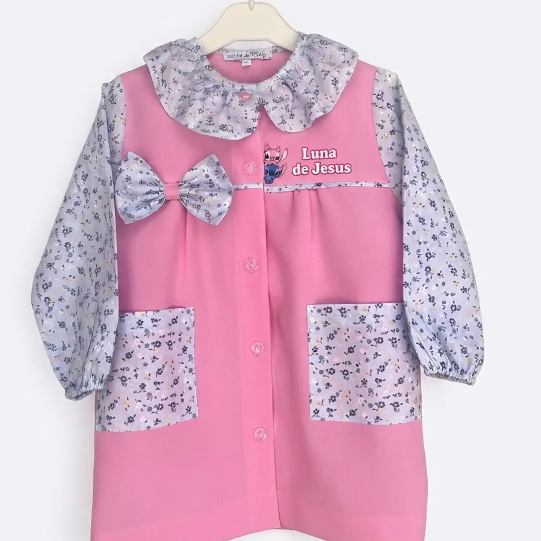 Bata/Bibe Escolar #6 | Tema: Stitch e Angel 1