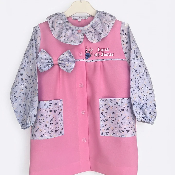 Bata/Bibe Escolar #6 | Tema: Stitch e Angel 1