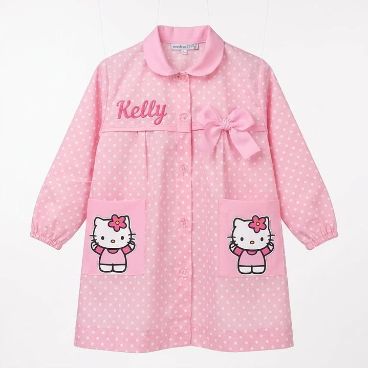 Bata/Bibe Escolar #55 | Tema: Hello Kitty 1