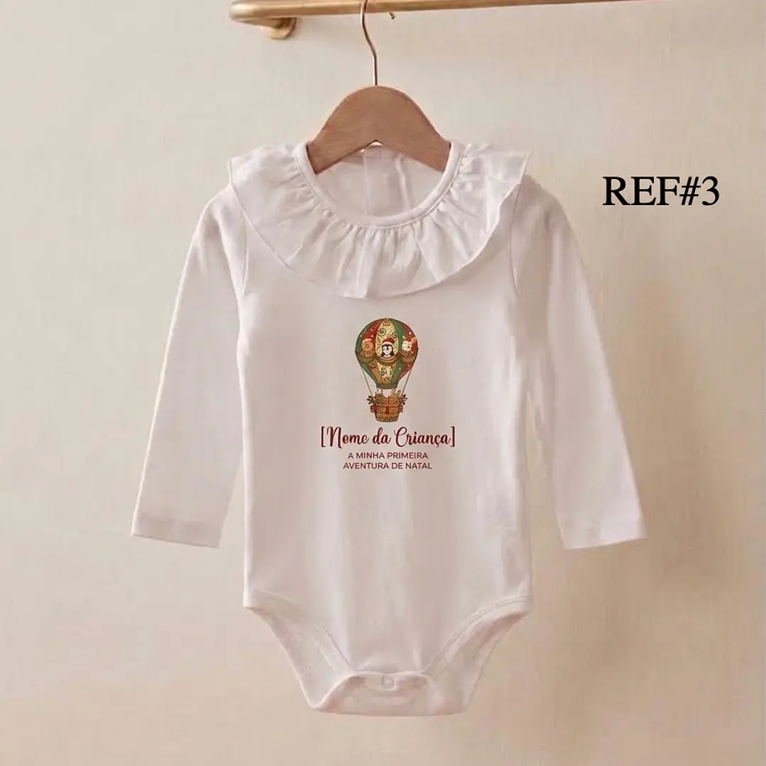 Body c/ estampa | Edição Natal - Menina 3