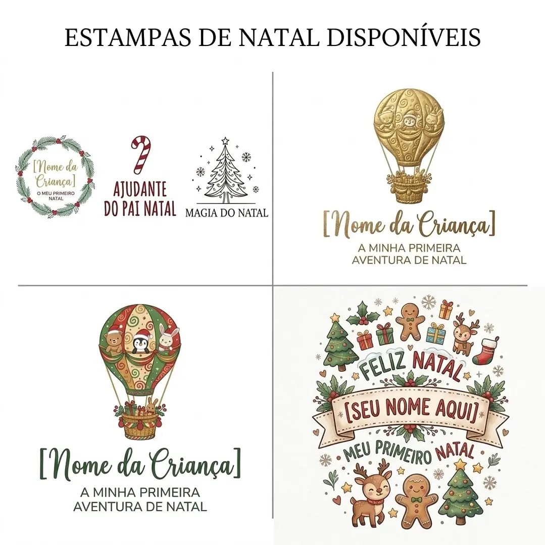 Body c/ estampa | Edição Natal - Menina 10