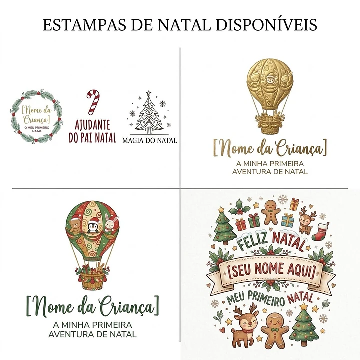 Body c/ estampa | Edição Natal - Menina 10