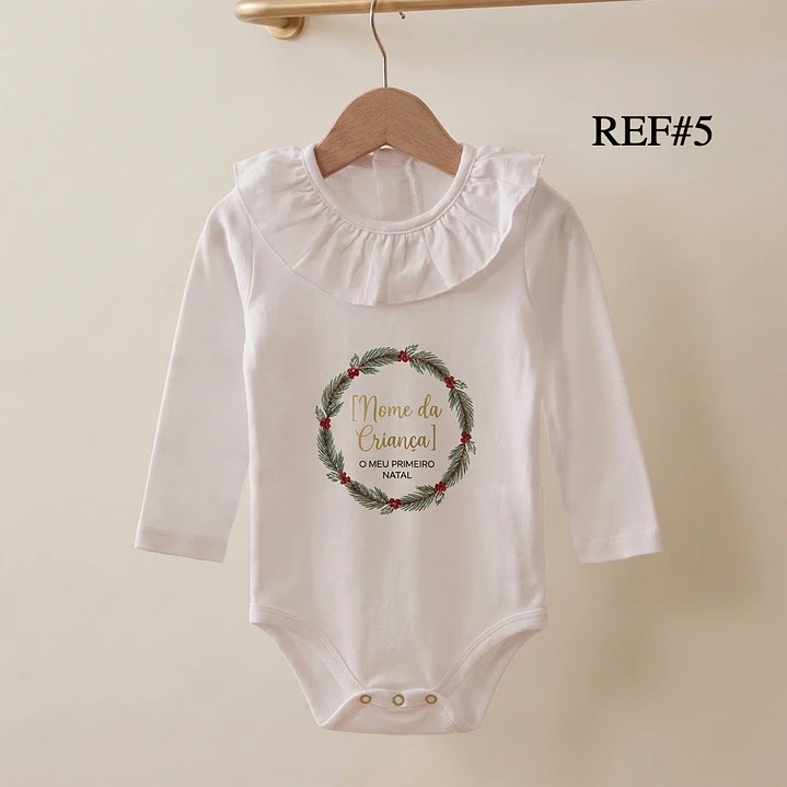 Body c/ estampa | Edição Natal - Menina 5