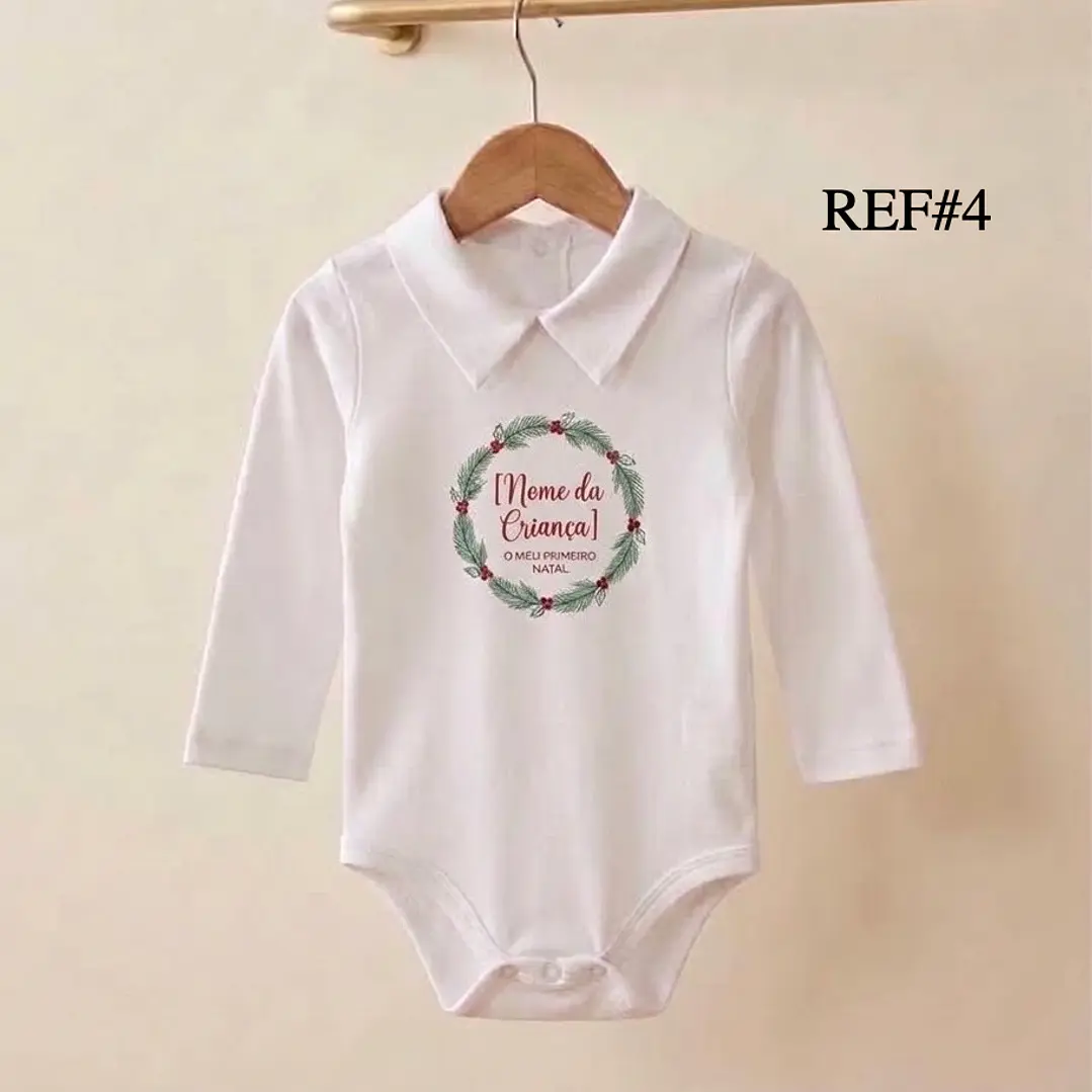 Body c/ estampa | Edição Natal - Menino 4