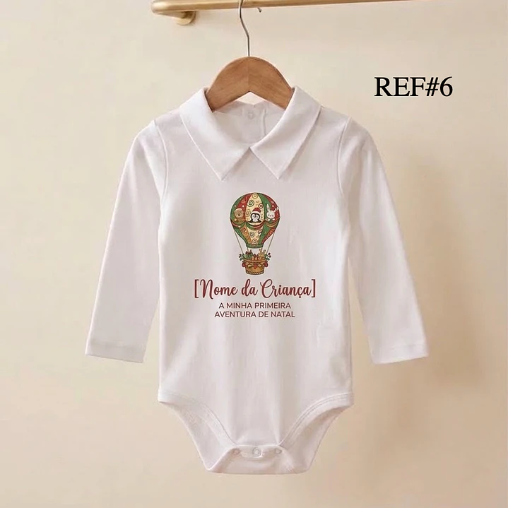 Body c/ estampa | Edição Natal - Menino 6