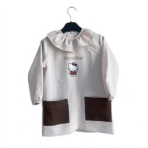 Bata/Bibe Escolar #86 | Tema: Hello Kitty