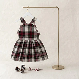 Vestido Aurora #XadrezBranco(4)