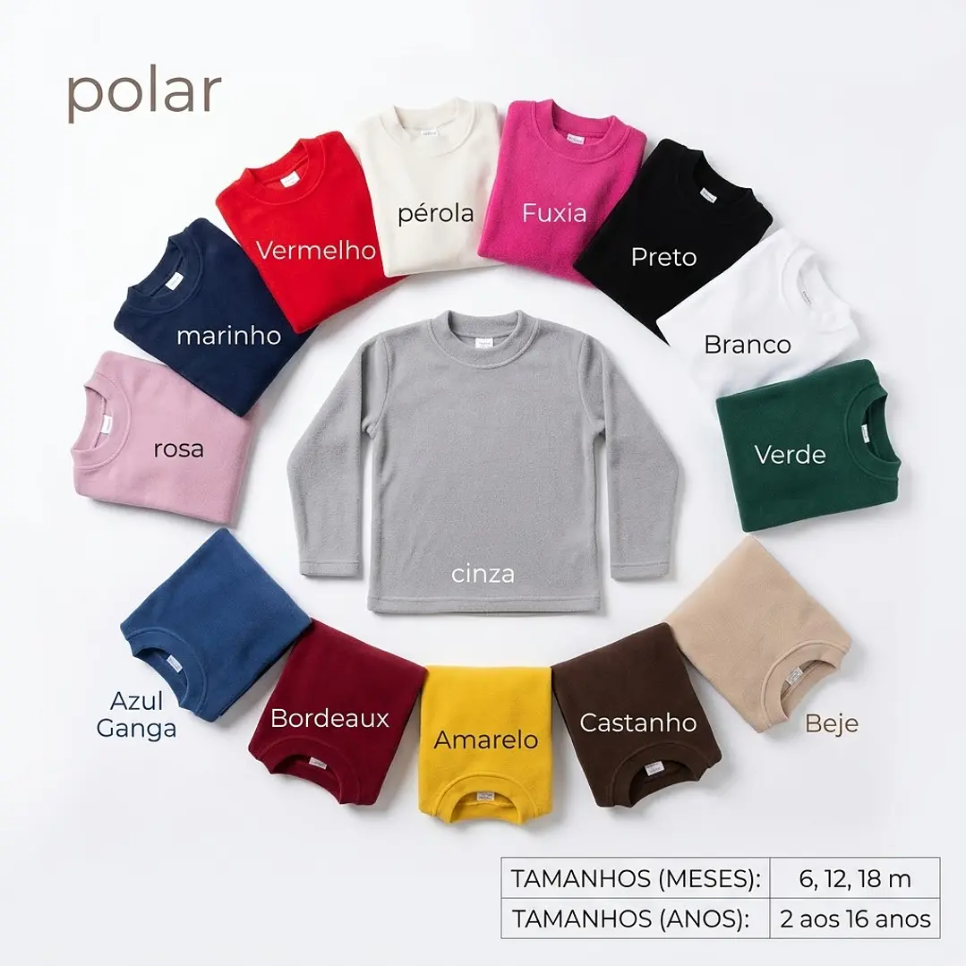 Camisola Polar | Unissexo  1