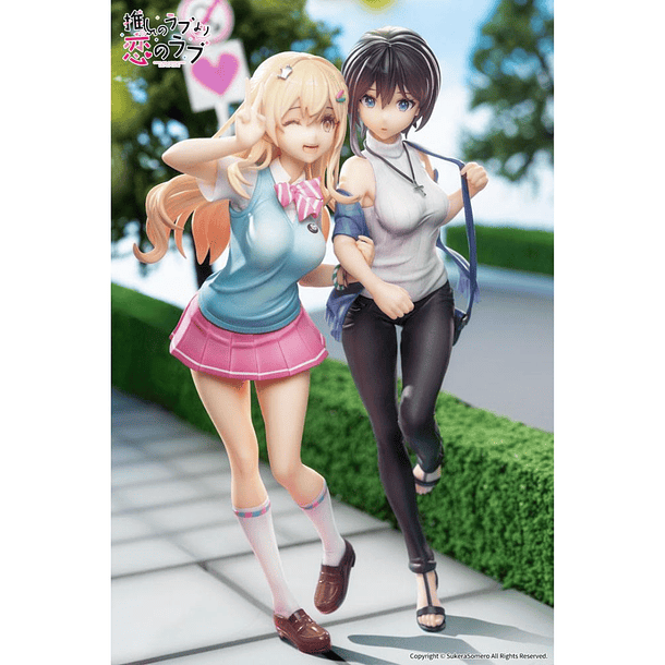 OshiRabu: Waifus Over Husbandos - Ren Furutachi & Akuru Hayahoshi 2-Pack 1/7 Scale 6