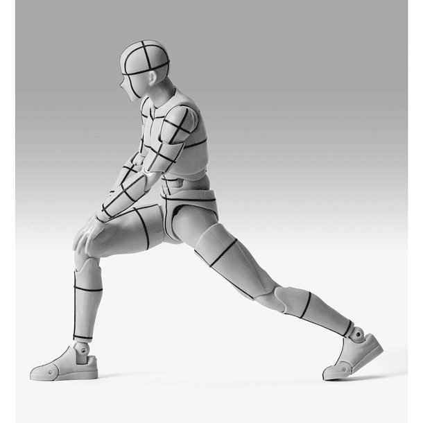 S.H.Figuarts Action Figure Body-Kun Sports Edition Wire Frame (Gray Color Ver.) 6