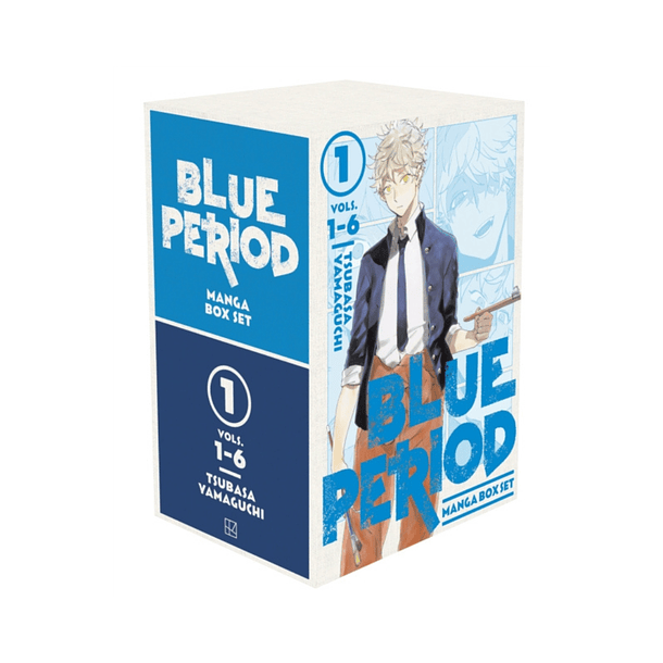 Blue Period Manga Box Set 1 (Vol. 01 - 06)