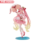 Hatsune Miku Newley Written Sakura Miku Sakura Dress Ver. AMP 1