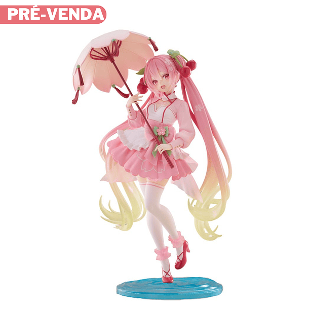Hatsune Miku Newley Written Sakura Miku Sakura Dress Ver. AMP