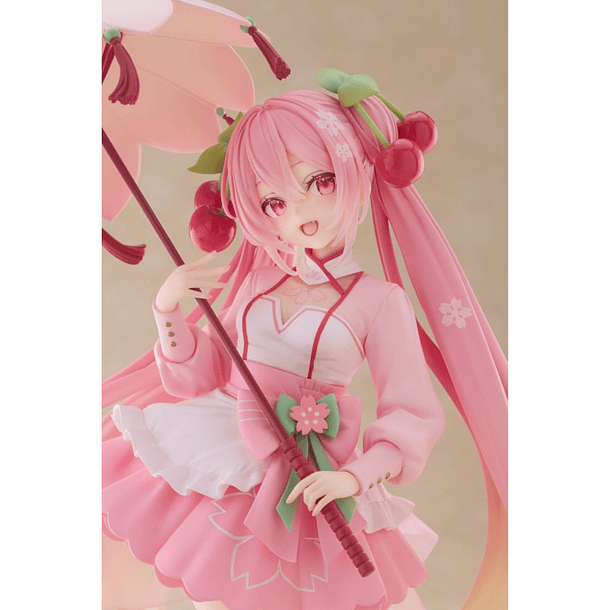Hatsune Miku Newley Written Sakura Miku Sakura Dress Ver. AMP 3