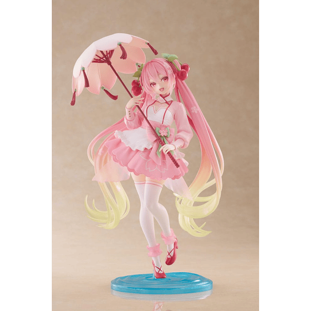 Hatsune Miku Newley Written Sakura Miku Sakura Dress Ver. AMP 5