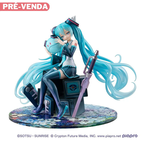 Mobile Suit Gundam x Hatsune Miku Lucrea - Hatsune Miku x OO Gundam 45th Anniversary 1
