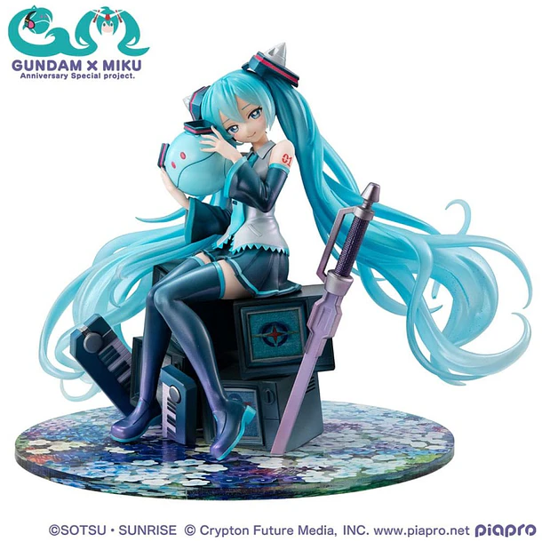 Mobile Suit Gundam x Hatsune Miku Lucrea - Hatsune Miku x OO Gundam 45th Anniversary 2