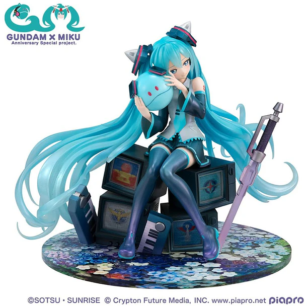 Mobile Suit Gundam x Hatsune Miku Lucrea - Hatsune Miku x OO Gundam 45th Anniversary 4
