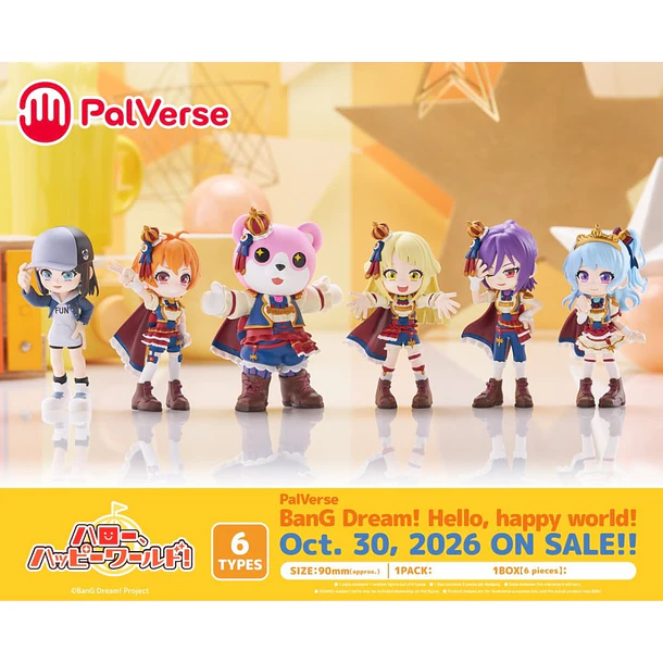 BanG Dream! Hello, Happy World! PalVerse Assortment 2