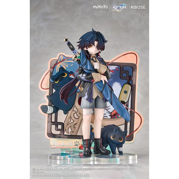 Honkai: Star Rail - Blade Rise Up+ Chibi Cat Series Chibi Figure Ver. 5
