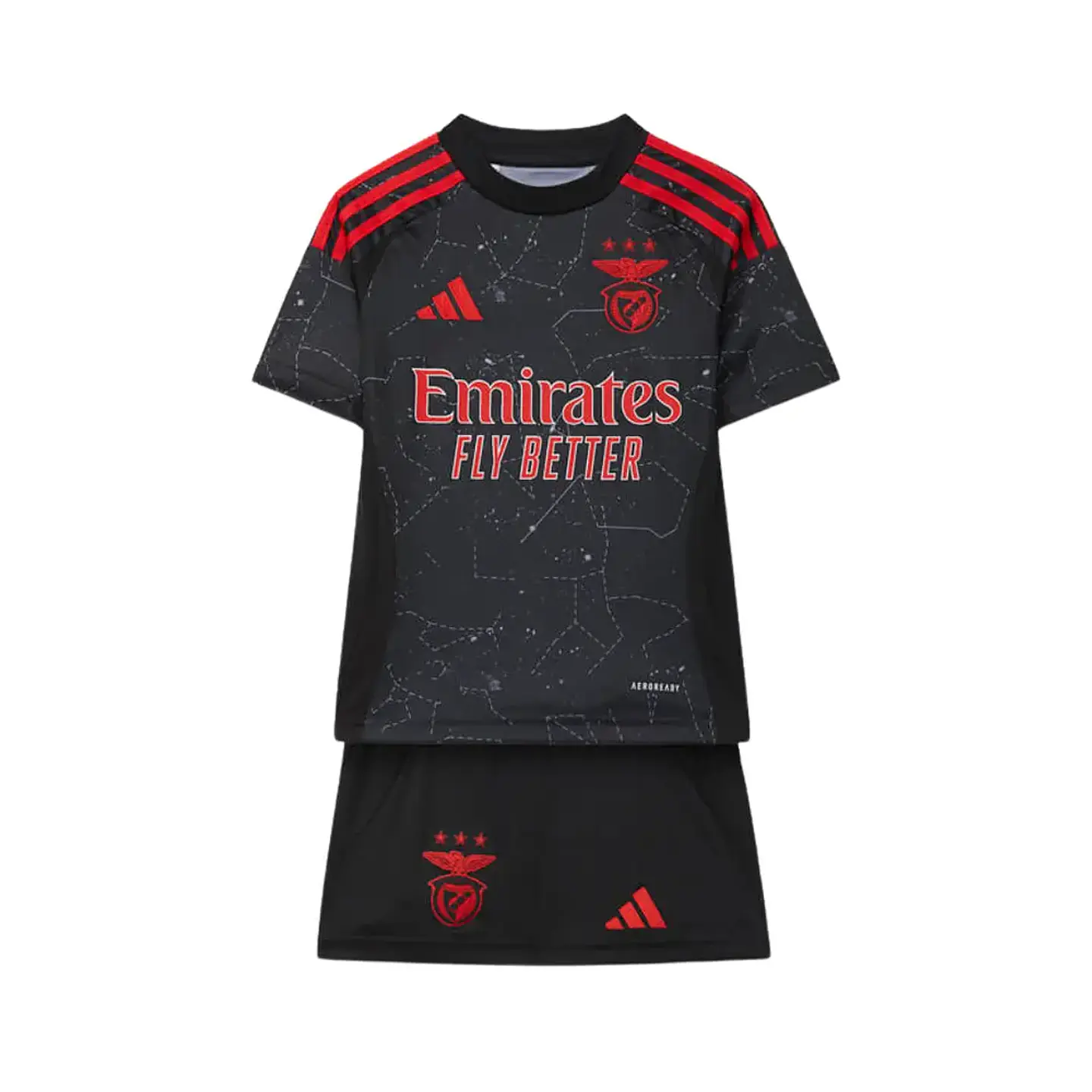 Conjunto adidas SL Benfica Segundo Equipamento 2024-2025 Criança  1