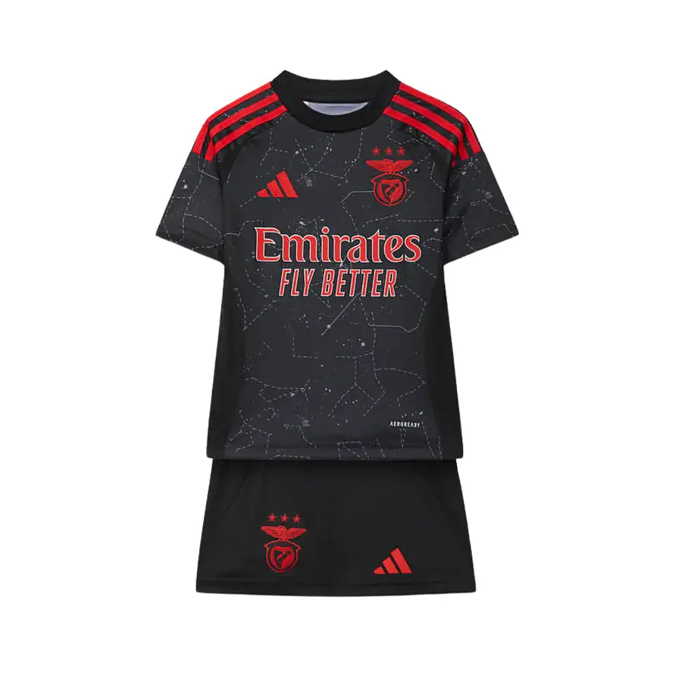 Conjunto adidas SL Benfica Segundo Equipamento 2024-2025 Criança  1