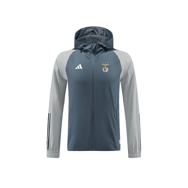 Corta-Vento Cinzento Adidas 2023 2024 1