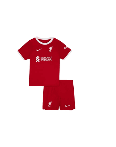 Conjunto Nike Liverpool FC Principal Equipamento 2023-2024 Criança